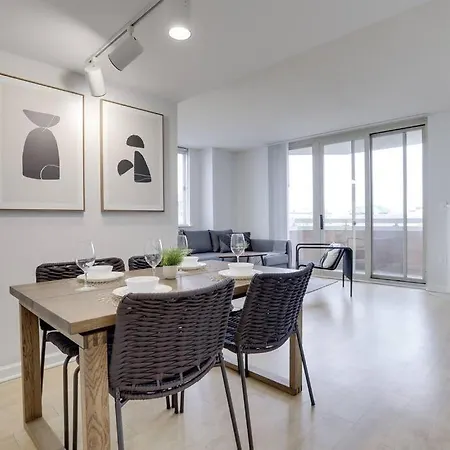 Gorgeous Ballston Condo With Gym & Views Arlington Exterior foto